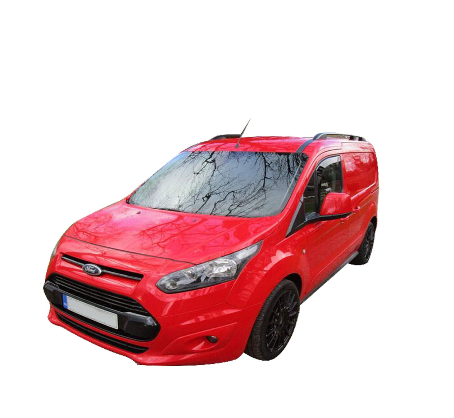 FORD TRANSIT CONNECT ROOF RAILS BARS RACK SWB BLACK OEM QUALITY 2002-2014