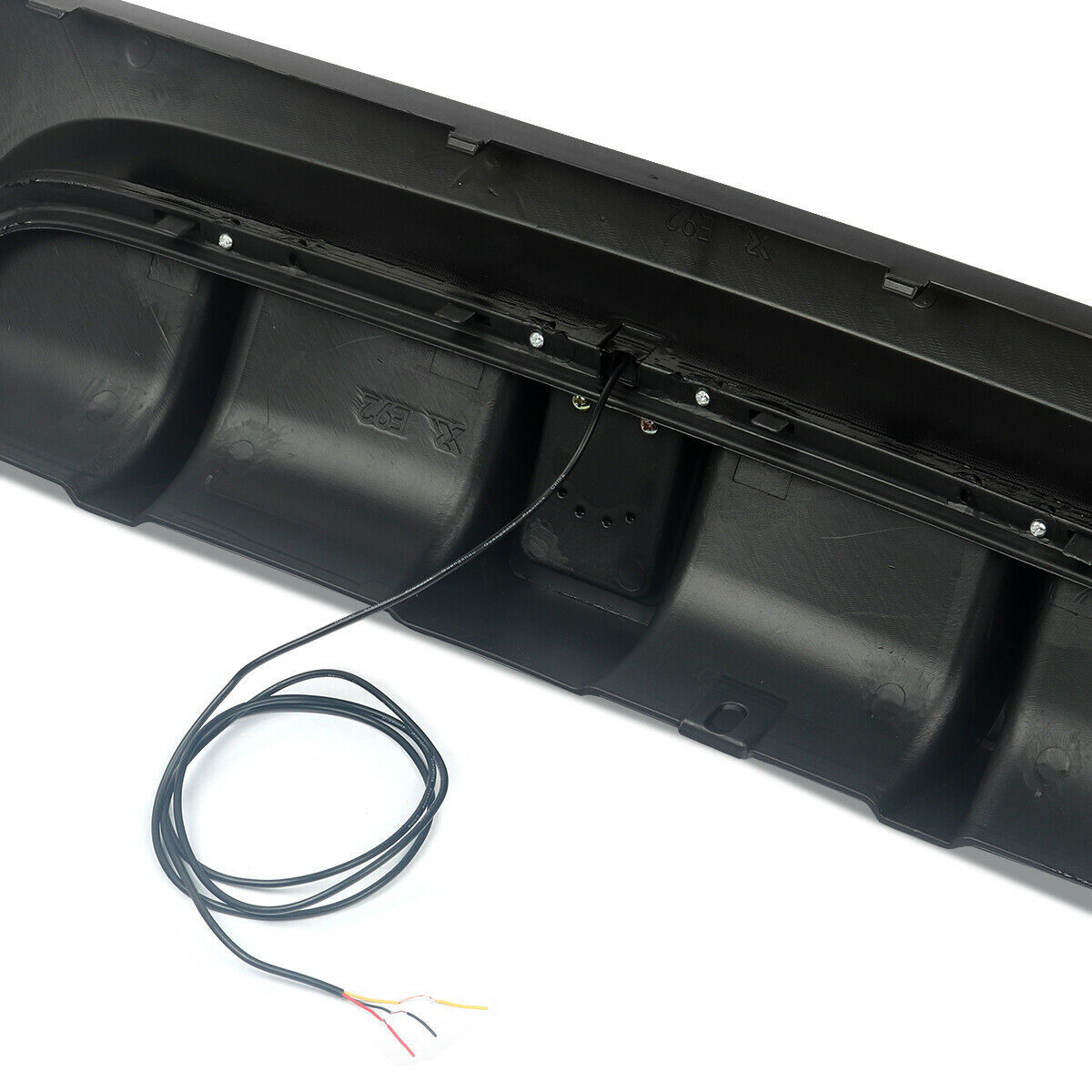 REAR BUMPER LIP DIFFUSER W/ LED FOR BMW 3 SERIES E92 E93 335I 2D M-TECH 07-13