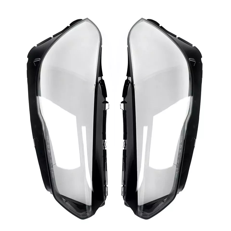 FOR BMW X6 G06 X5 G05 HEADLIGHT LENS HEADLAMP COVER REPLACEMENT LH+RH 2018-2023