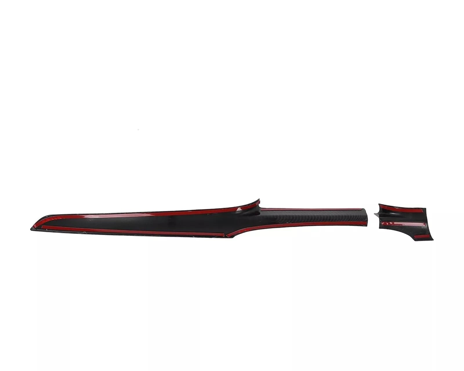 FOR MERCEDES C GLC CLASS W205 C205 X253 DASHBOARD TRIM LEFT CARBON PANEL COVER