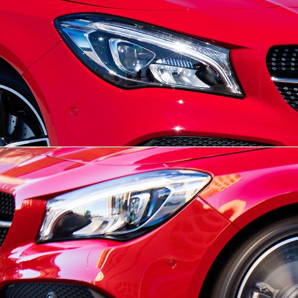 FOR MERCEDES BENZ CLA C117 W117 17-19 HEADLIGHT GLASS LENS COVER LEFT PASSENGER