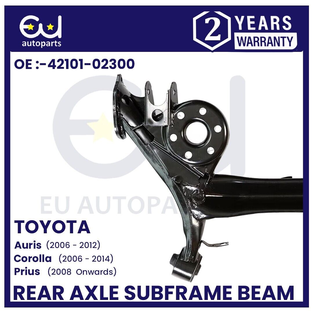 REAR AXLE SUBFRAME CROSSMEMBER BEAM FOR TOYOTA AURIS COROLLA 06-14 PRI