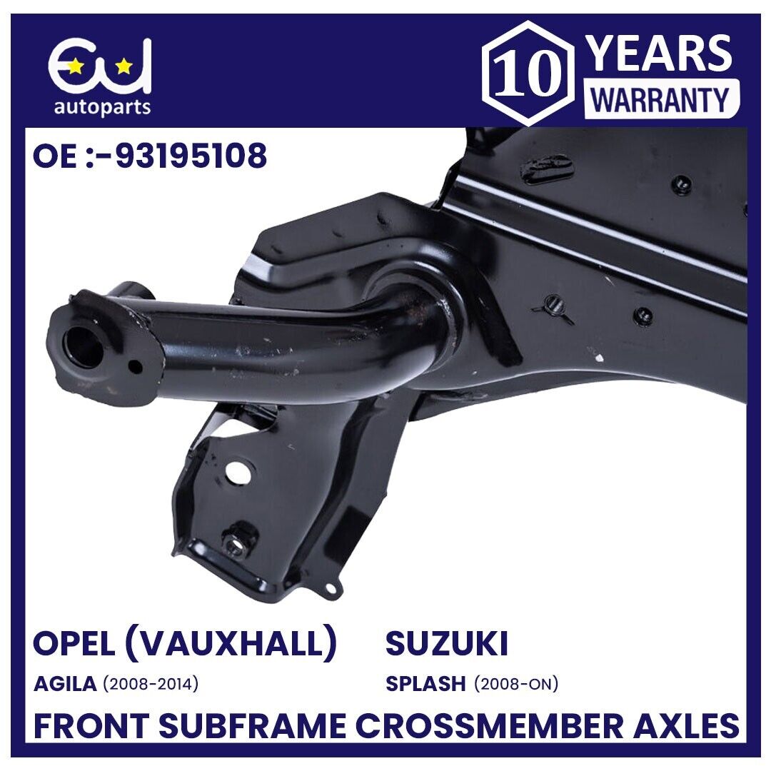 FRONT SUBFRAME CROSSMEMBER AXLE FOR OPEL VAUXHALL AGILA B 08-14 (PETROL/MANUAL)