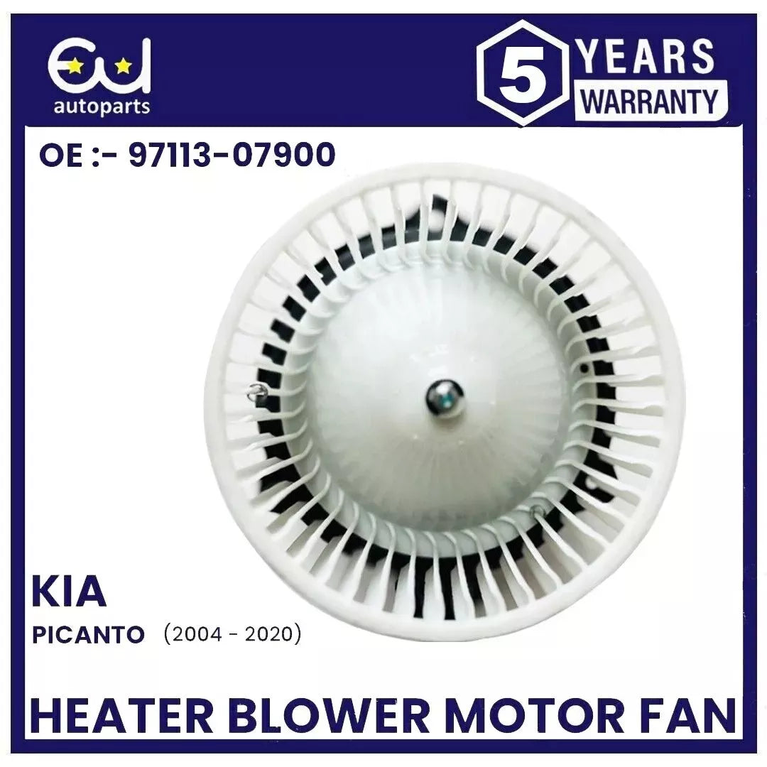 HEATER FAN BLOWER MOTOR ASSEMBLY FOR KIA PICANTO MK1 1.0 1.1 CRDI 2004-2011