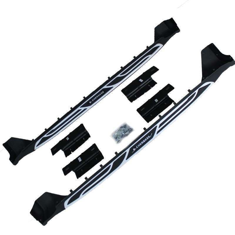 RUNNING BOARDS FOR JEEP GRAND CHEROKEE 2010+ POLISHED ALUMINIUM SIDE STEPS