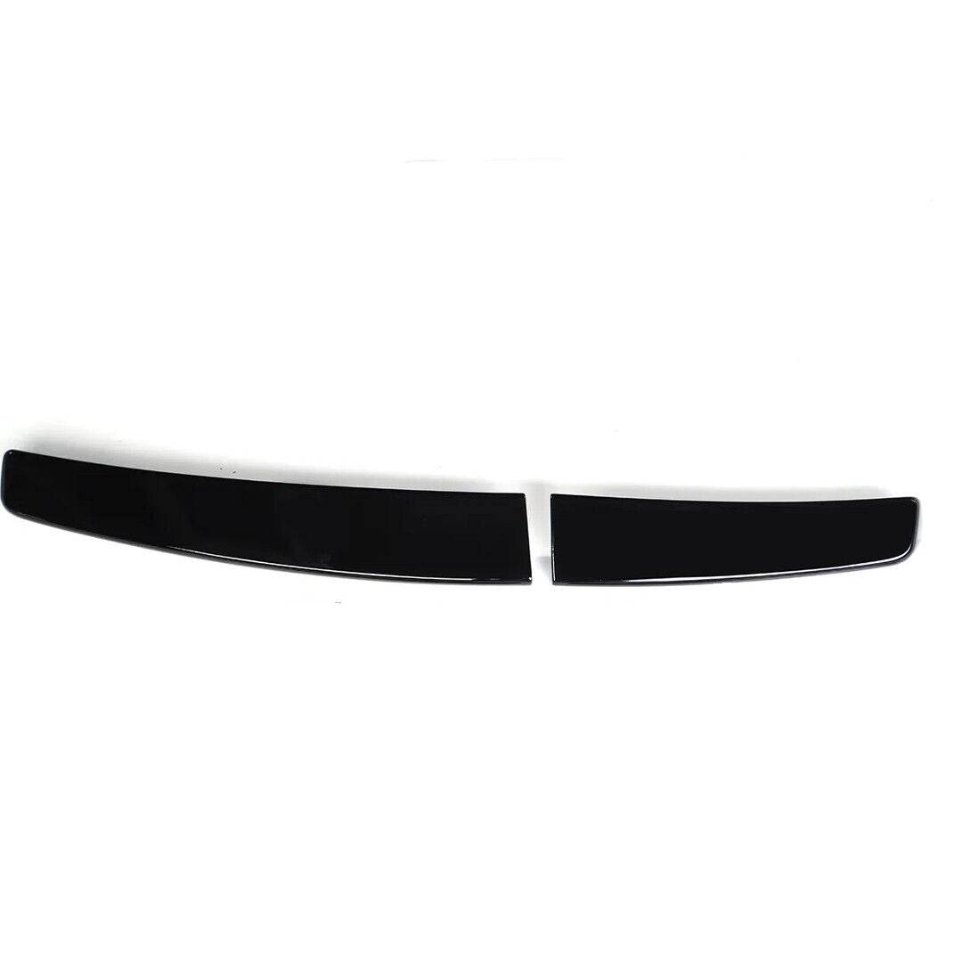 REAR TWIN BARN DOOR ROOF SPOILER FOR VW CADDY & MAXI SPORTLINE 05-20 GLOSS BLACK