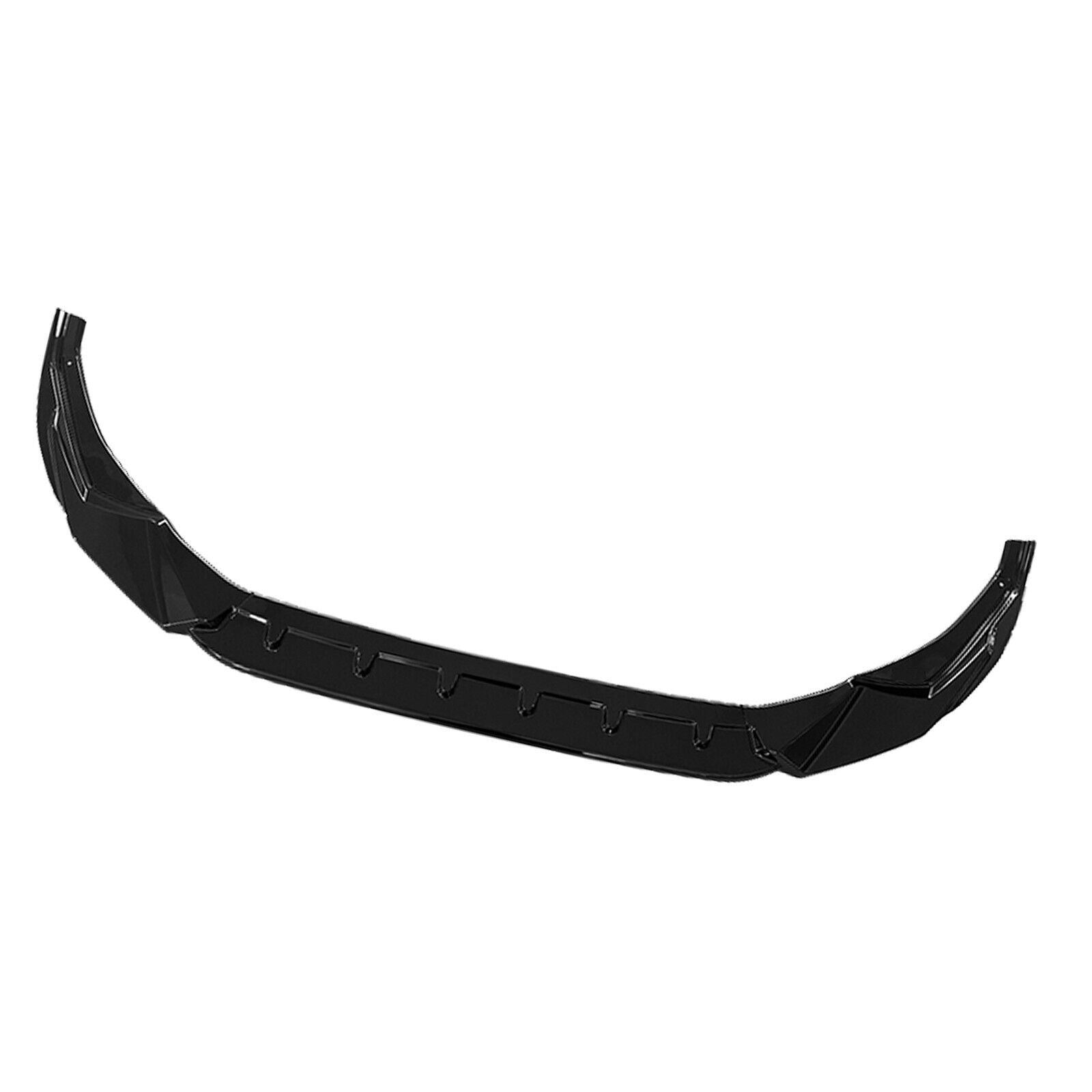 FOR AUDI A3 S3 8Y HATCH & SALOON RISPER FRONT SPLITTER SPOILER LIP GLOSS BLK 20+