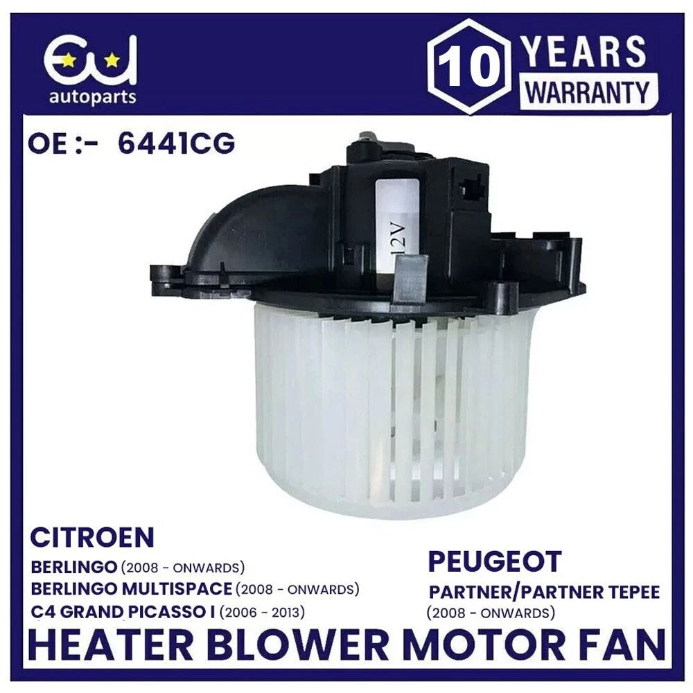 FOR CITROEN C4 PICASSO / C4 GRAND PICASSO / BERLINGO HEATER BLOWER MOTOR FAN