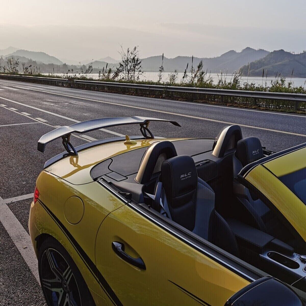 REAR BOOT TRUNK WING UNIVERSAL SPOILER FOR MERCEDES C E CLA CLASS C63 E63 CLA45