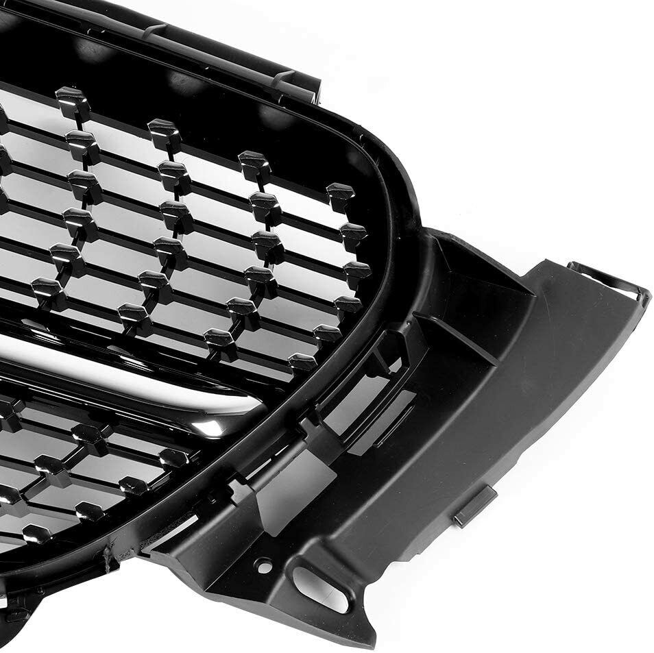 FOR MERCEDES E CLASS W213 S213 C238 A238 DIAMOND CHROME STYLE FRONT GRILL GRILLE