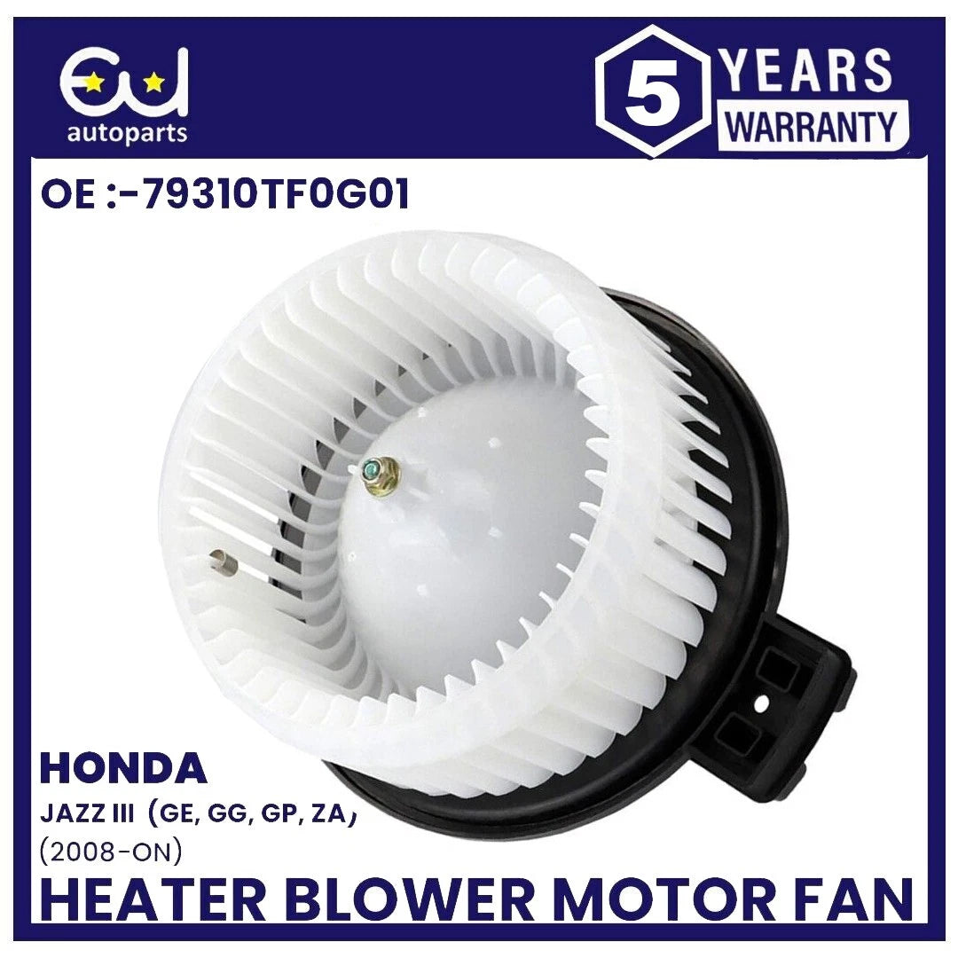 HEATER BLOWER MOTOR FAN FOR HONDA JAZZ MK3 III GE, GG, GP, ZA 1.2 1.3 08-23 OEM
