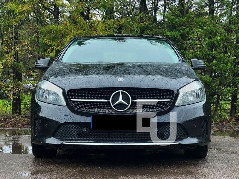 FOR MERCEDES A CLASS W176 FACELIFT DIAMOND CHROME SILVER GRILL GRILLE AMG 16-18