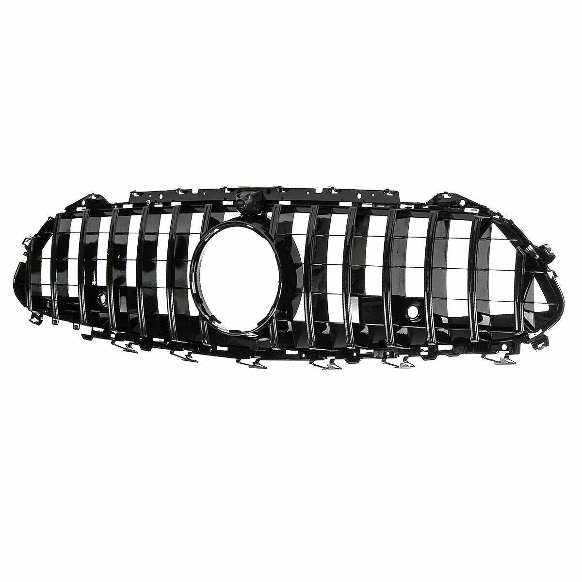 FOR MERCEDES CLS CLASS C257 W257 COUPE GT R STYLE FRONT GRILLE GRILL BLACK 18+