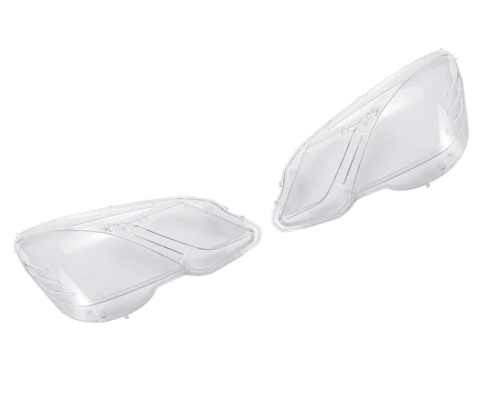 L+R HEADLIGHT LENS COVER REPLACEMENT FOR MERCEDES-BENZ E CLASS W212 2009-2013