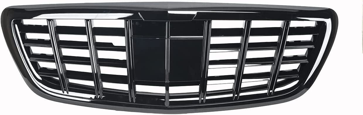 FOR MERCEDES S CLASS W222 S65 S560 AMG FRONT RADIATOR BLACK GRILL GRILLE 14-20