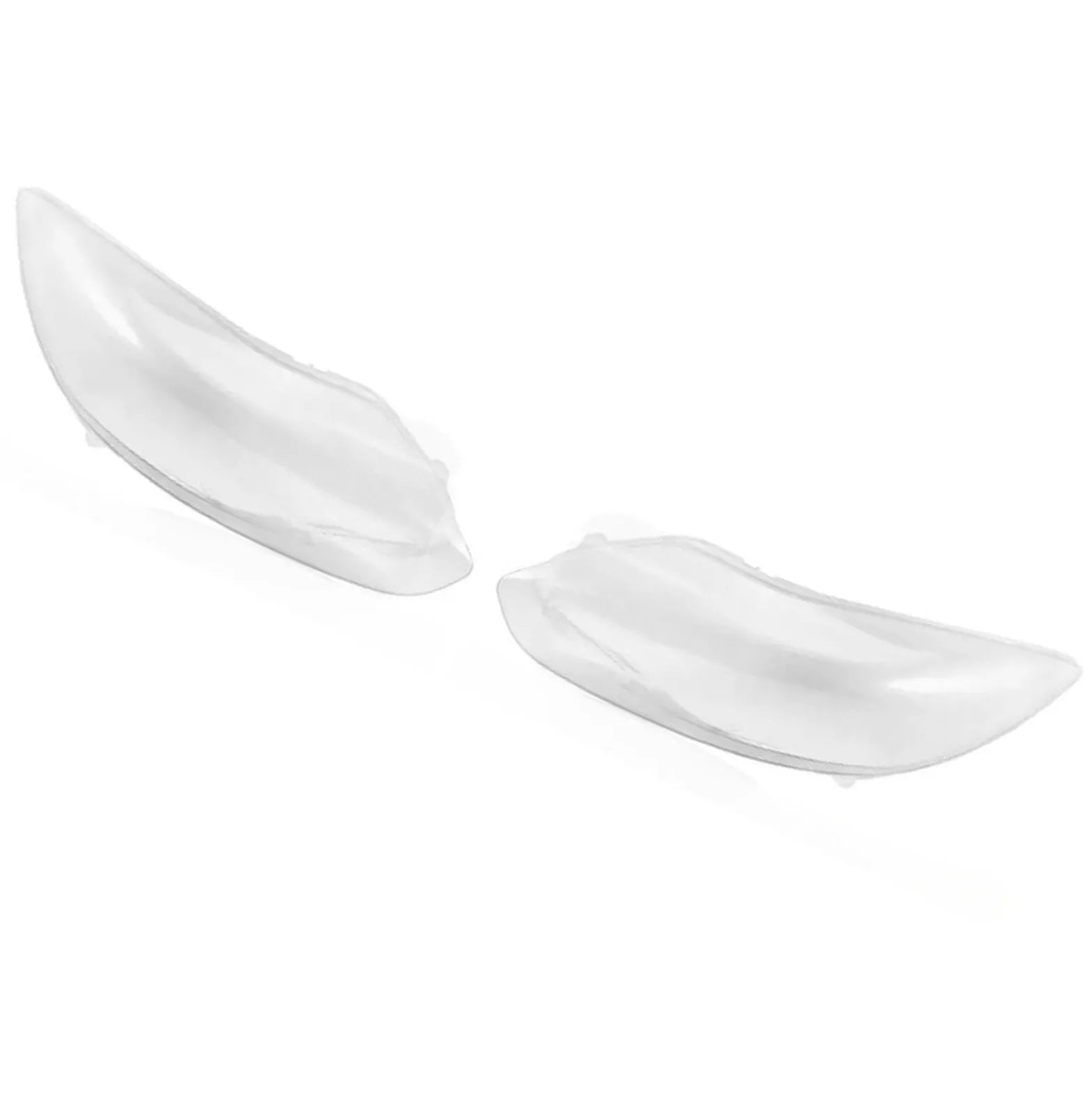 FRONT HEADLIGHT LAMP LENS COVER LEFT RIGHT SIDE PAIR FOR FORD FOCUS MK3 2011-13