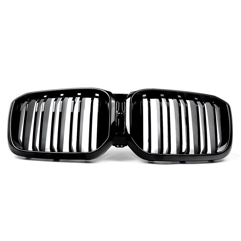 FOR BMW X3 G01 X4 G02 LCI GLOSS FRONT KIDNEY GRILLE GRILL DUAL TWIN FACELIFT 22+