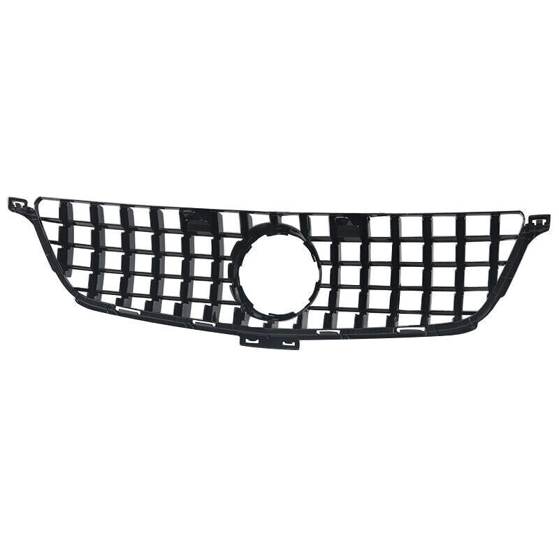 FOR MERCEDES M CLASS W166 ML AMG PANAMERICANA GLOSS GT STYLE GRILLE 15-2019 LCI