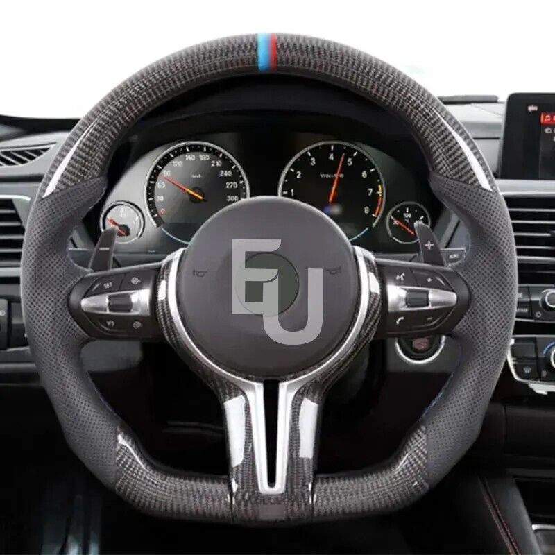 FOR BMW SERIES X3 X4 X5 X6 G01  G02 G05 G06 CARBON FIBER HEATED STEERING WHEEL