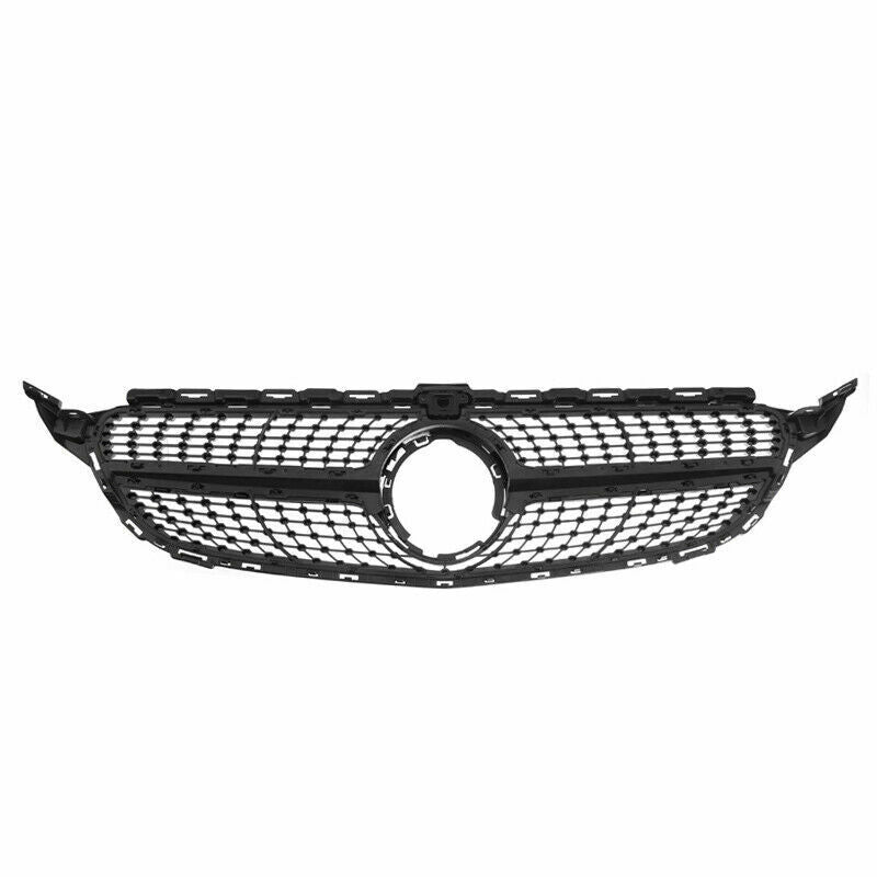 FOR MERCEDES C CLASS W205 GRILLE GRILL 2019 + DIAMOND AMG STYLE WITH CAMERA