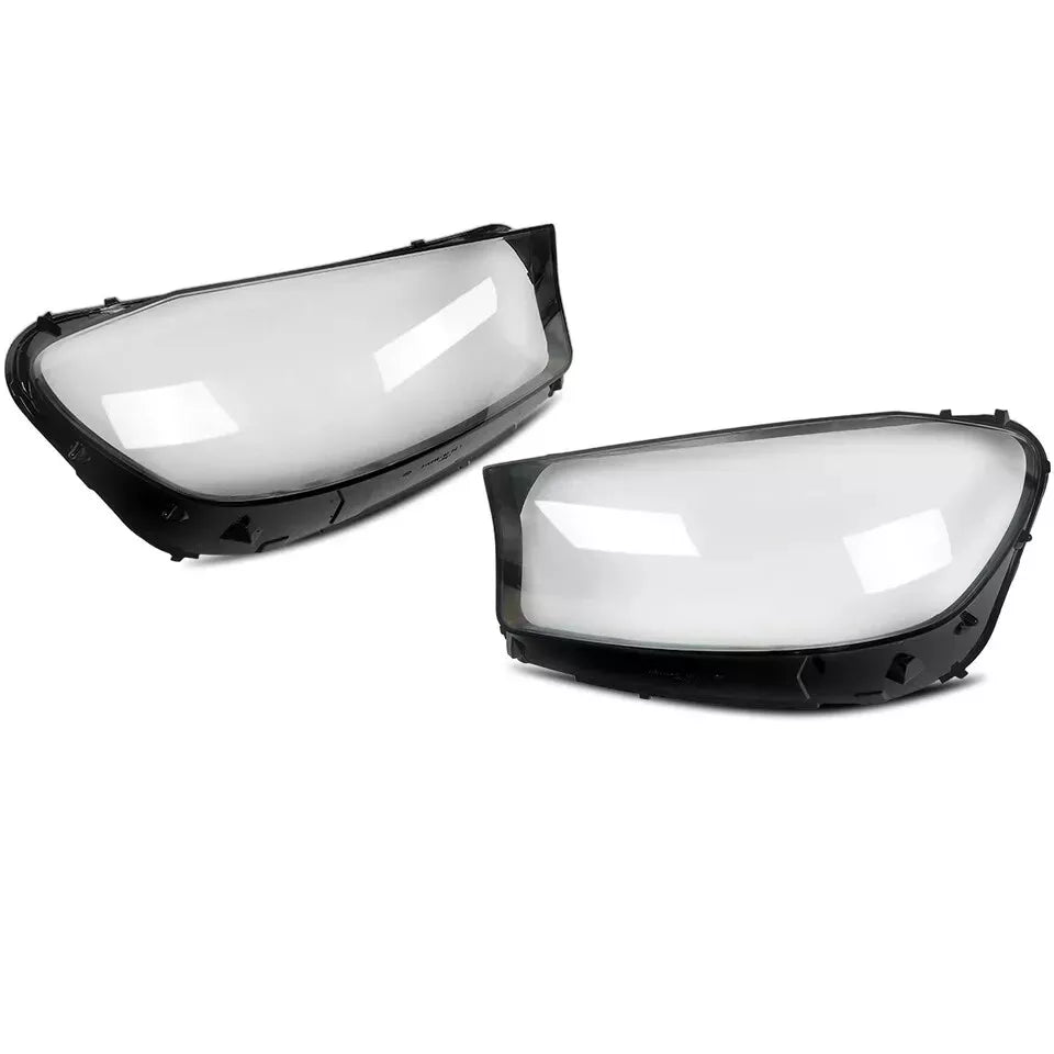 LEFT RIGHT SIDE PAIR HEADLIGHT LENS COVER HEADLAMP FOR MERCEDES GLS X167 19-22