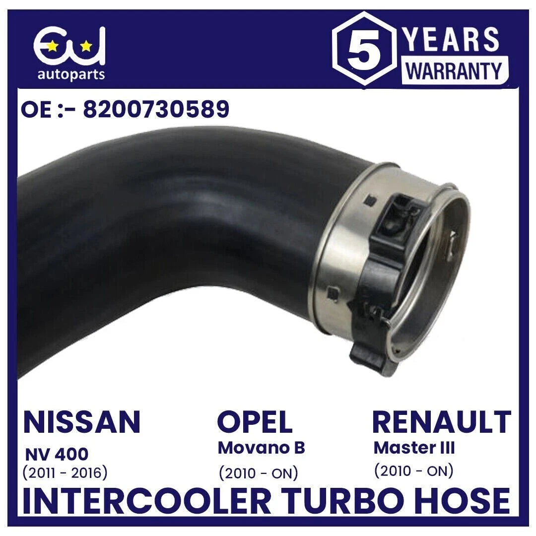 INTERCOOLER TURBO HOSE PIPE FOR RENAULT MASTER MOVANO B NV400 2.3 DCI 8200730589