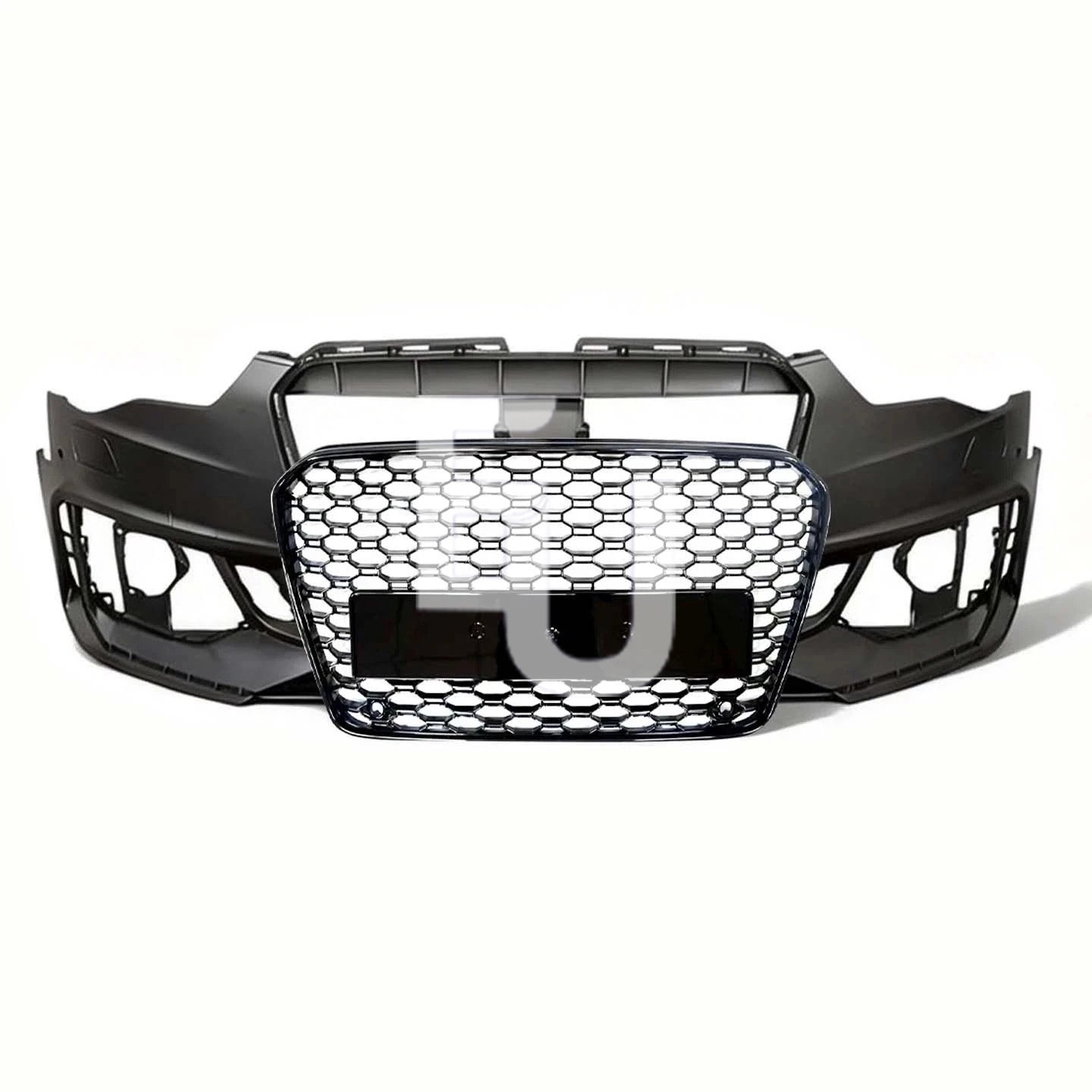 FOR AUDI A5 S5 B8.5 2012-16 UPGRADED B9 RS5 17+ LOOK FRONT BUMPER BODYKIT GRILLE