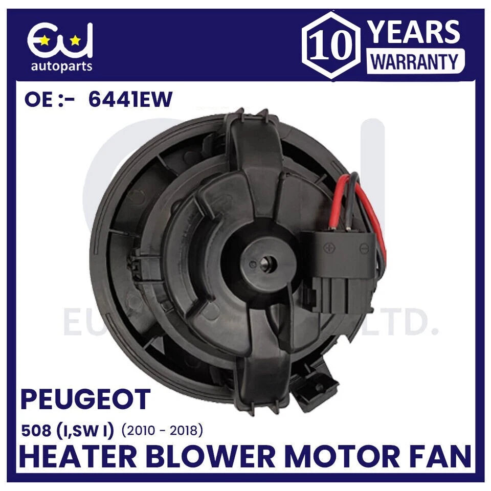 HEATER BLOWER MOTOR FAN FOR PEUGEOT 508 SW MK1 10-18 RHD 1.6 2.0 2.2 HDI 6441EW