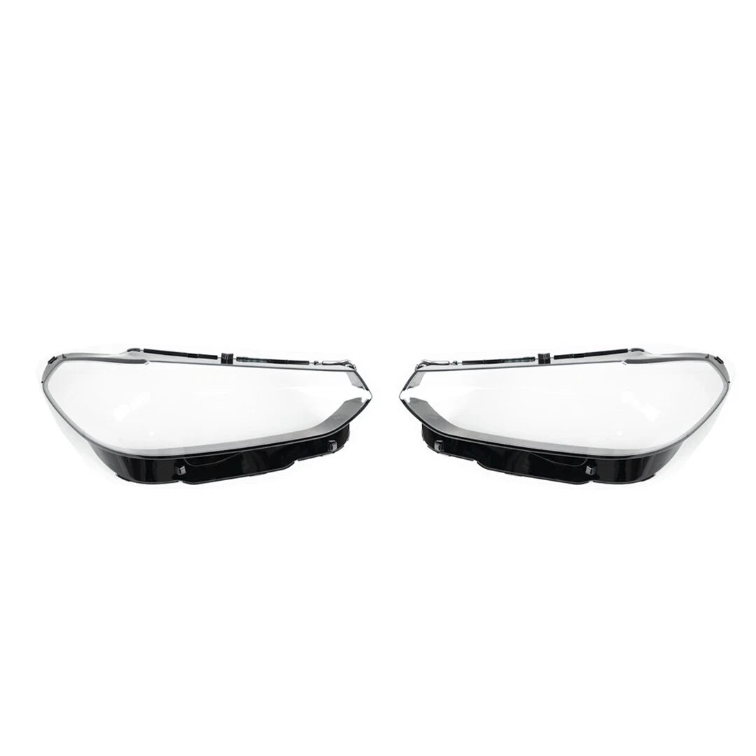 PAIR L+R HEADLIGHT LENS HEADLAMP COVER REPLACE FOR BMW X3 X4 G01 G02 G08 2021-24