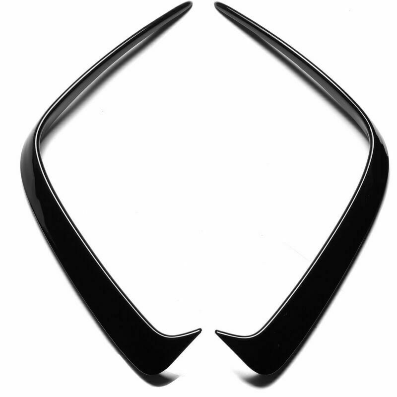 FOR MERCEDES A CLASS W176 A180 AMG SIDE VENT A45 REAR BUMPER FLICKS CANARD GLOSS