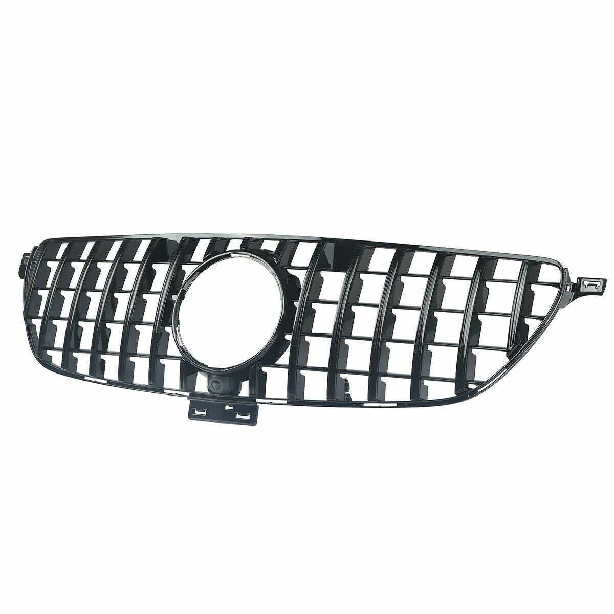 FOR MERCEDES GLE CLASS C292 COUPE FRONT GRILLE GRILL GT STYLE GLOSS BLACK 2015+