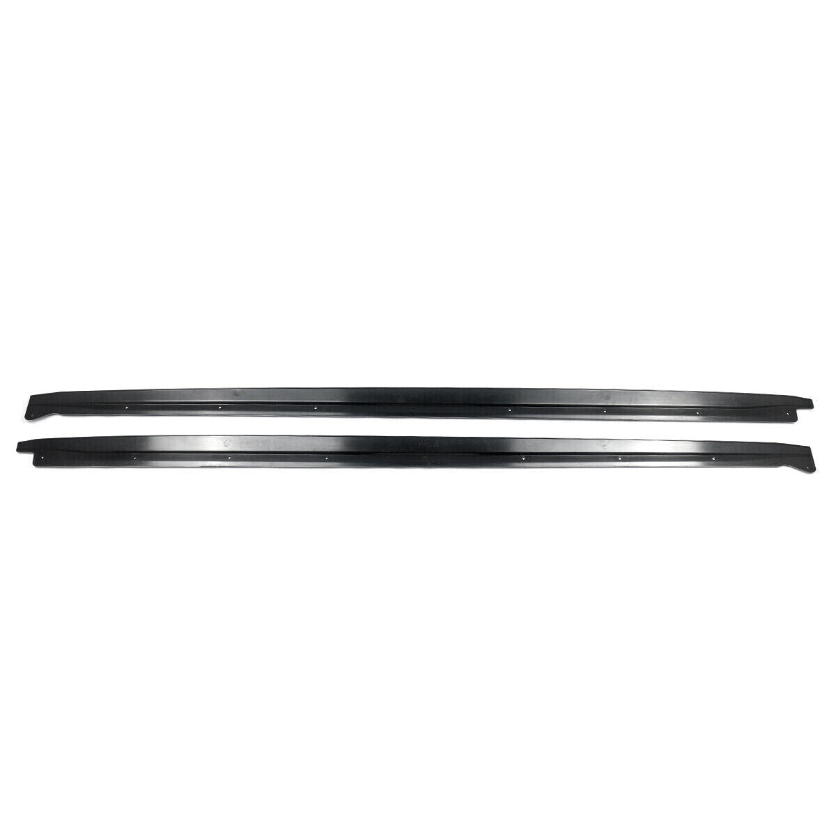 FOR BMW X5M F85 F15 X6M F86 F16 GLOSS BLACK SIDE SKIRT EXTENSION BLADE LIP 14-18