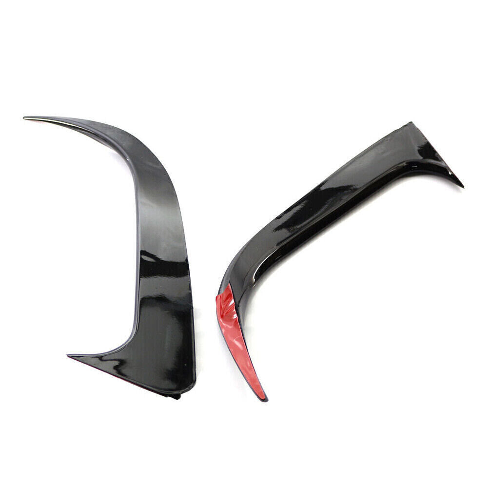 FOR MERCEDES CLA W117  REAR BUMPER SPOILER AIR VENT COVER GLOSS BLACK