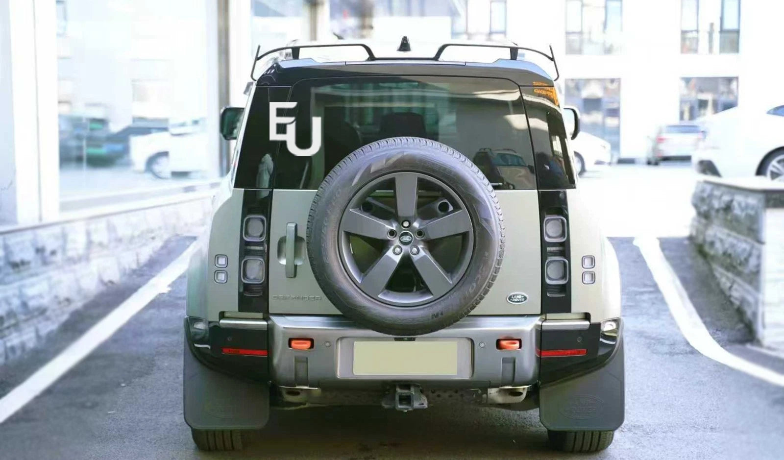 BRAGE DESIGN REAR ROOF SPOILER AERO WING FOR LAND ROVER DEFENDER 90 110 130 L663