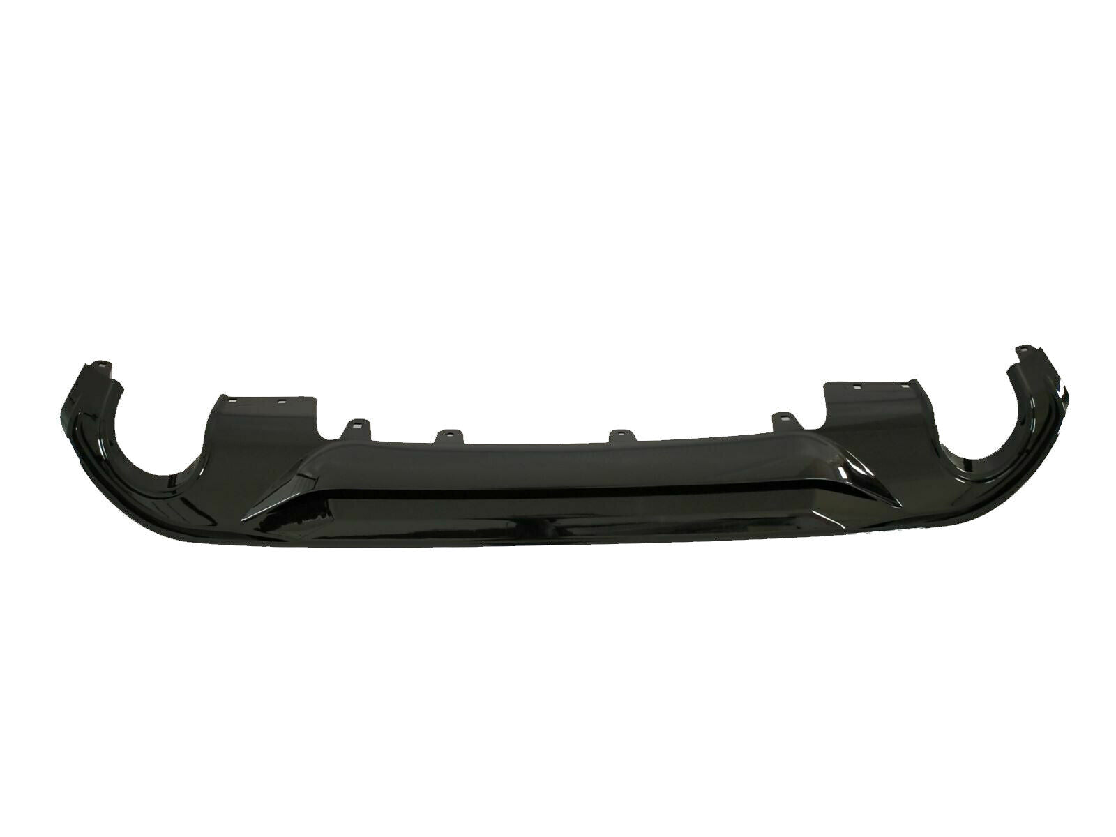 FOR BMW X1 F48 F49 MP STYLE REAR BUMPER DIFFUSER VALANCE GLOSS BLACK 2016-2021