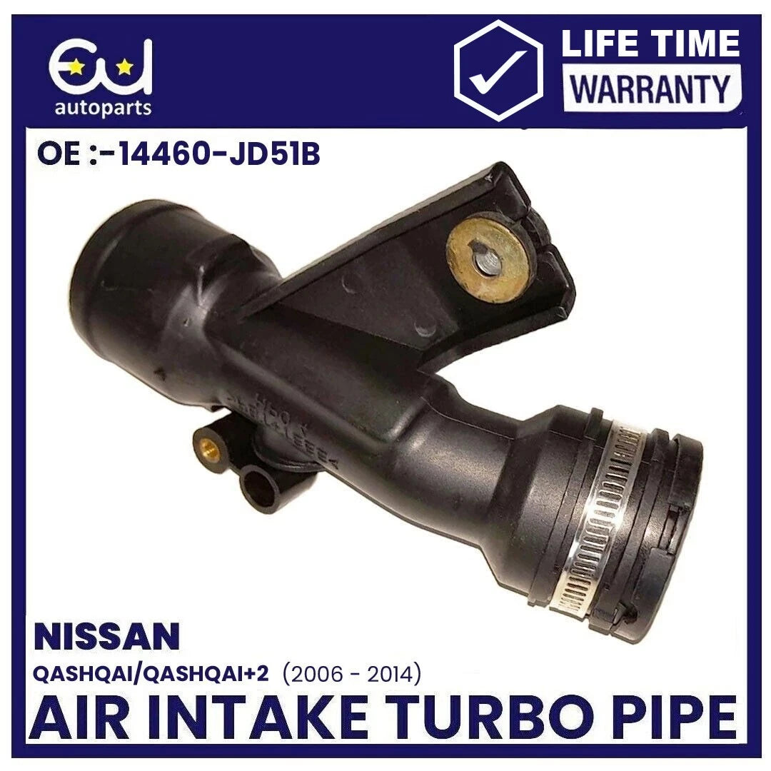 INTERCOOLER RADIATOR INLET TUBE PIPE FOR NISSAN QASHQAI/QASHQAI+2 14460-JD51B