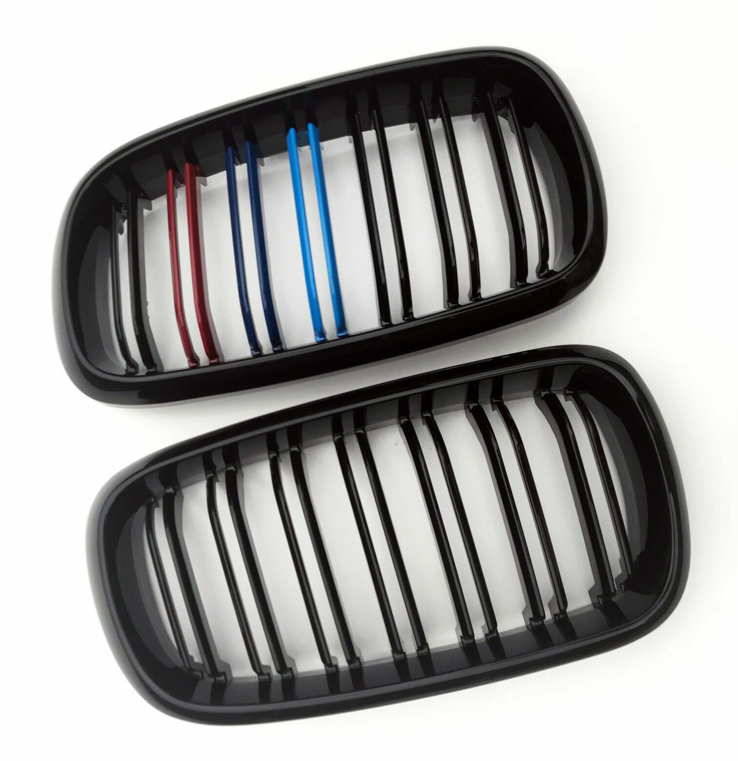 FOR BMW F15 F85 X5 F16 F86 X6 TWIN KIDNEY GRILLE GRILL GLOSS M COLOR 2014 ONWARD
