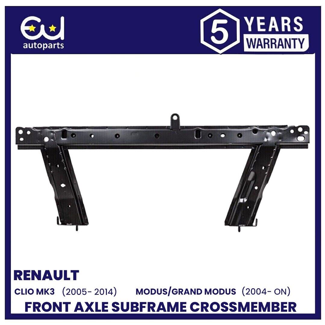 NEW FRONT COMPLETE SUBFRAME & RADIATOR SUPPORT BAR FOR RENAULT CLIO MK3 MODUS