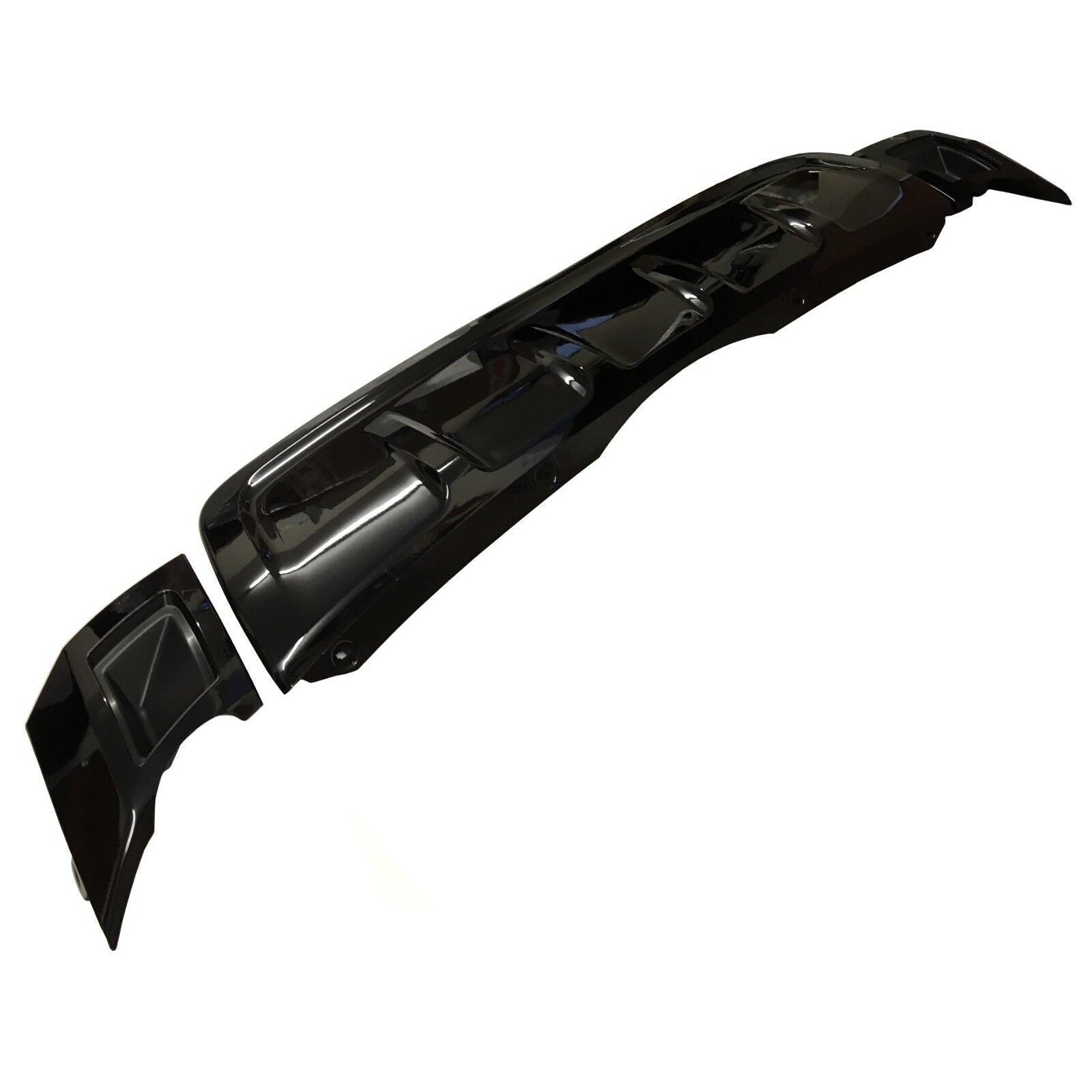 FOR LAND ROVER DISCOVERY 5 DYNAMIC LOOK REAR BUMPER DIFFUSER TRIM KIT 2017+