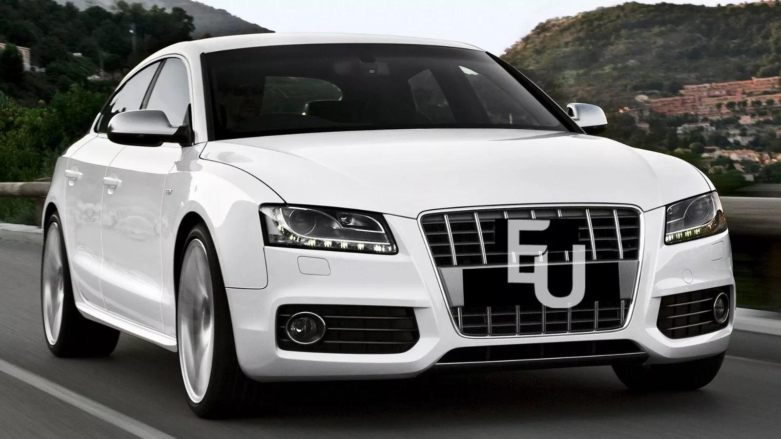 FOR AUDI A5 S5 RIGHT DRIVER SIDE FRONT HEADLIGHT HEADLAMP LENS COVER 2009-11