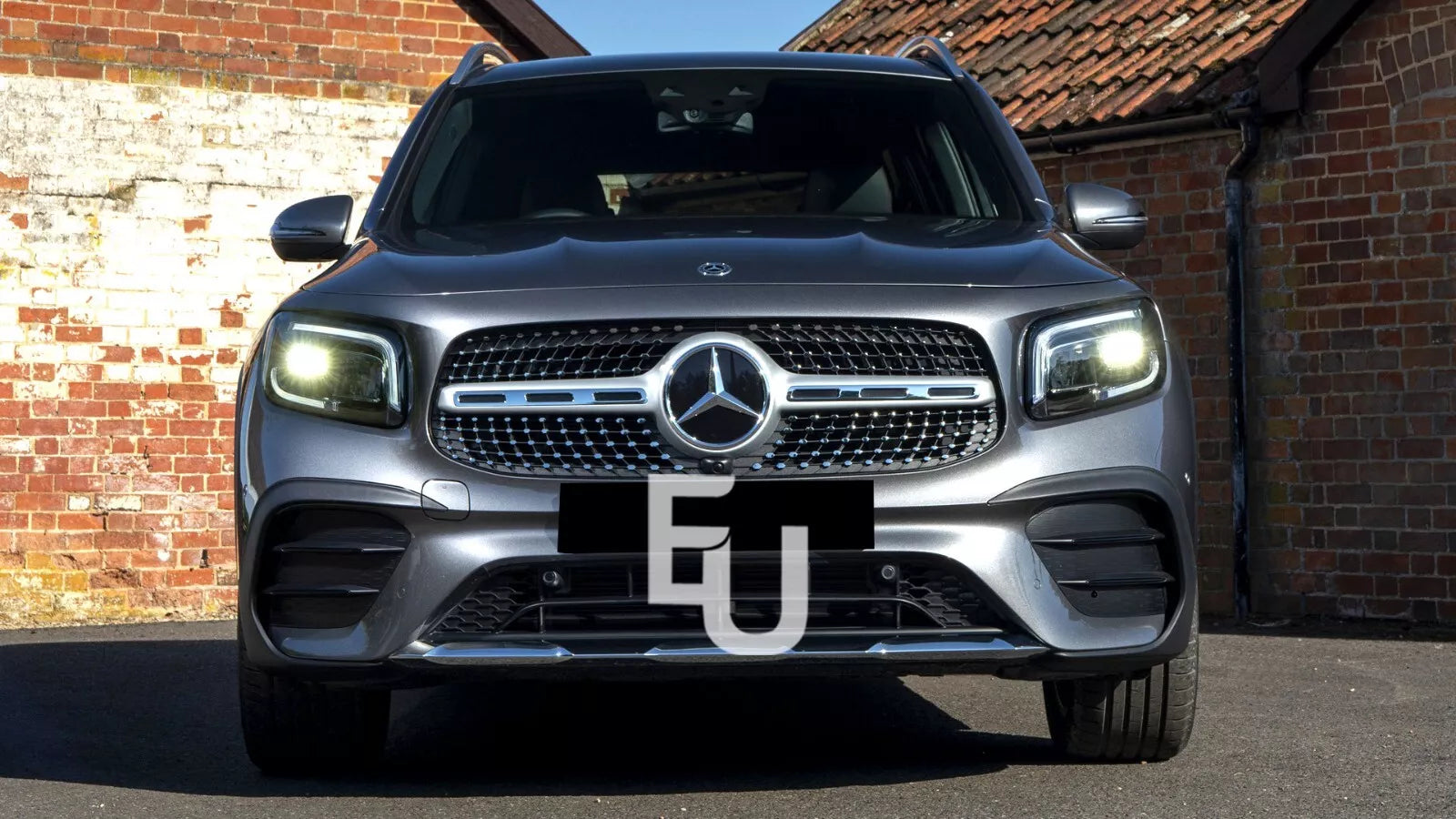 LEFT RIGHT SIDE PAIR HEADLIGHT LENS HEADLAMP COVER FOR MERCEDES GLB W247 2019-22