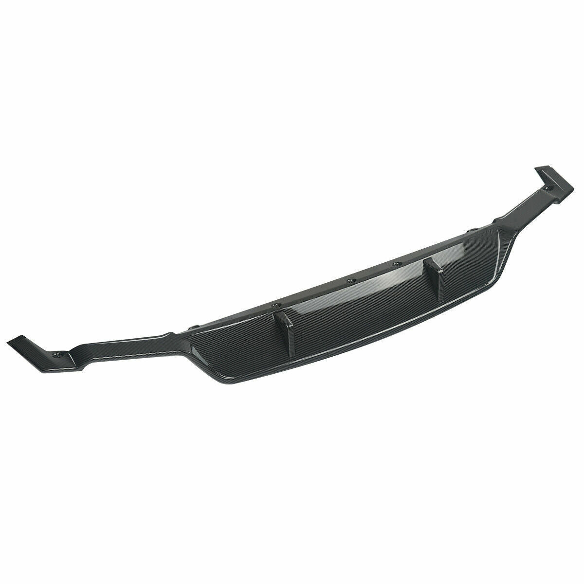 FOR BMW 5 SERIES G30 G38 M PERFORMANCE REAR BUMPER DIFFUSER 3D STYLE CARBON LOOK