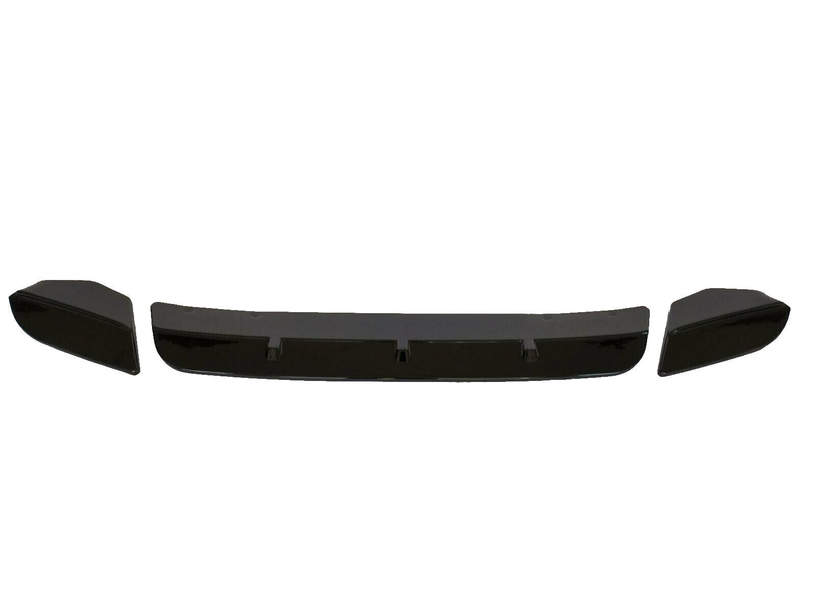 FOR BMW X3M F97 X4M F98 MP STYLE FRONT BUMPER SPLITTER LIP GLOSS BLACK 2019-2021