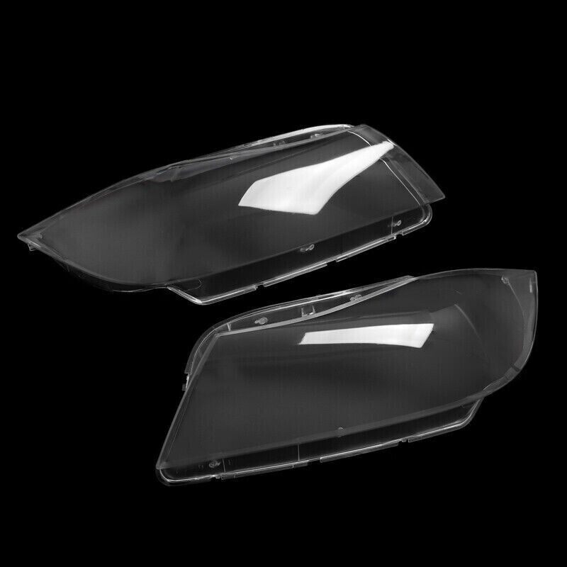 PAIR XENON FRONT HEADLIGHT HEADLAMP CLEAR LENS COVER FOR BMW 3 E90/E91 2005-2012