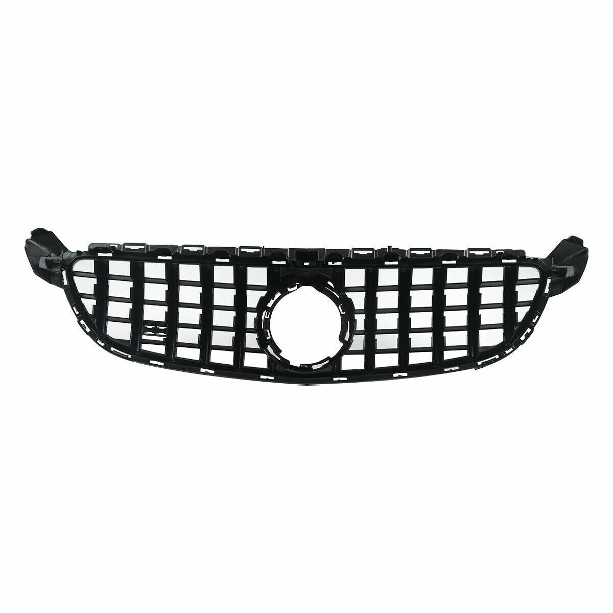 MERCEDES C CLASS C63 W205 FACELIFT GLOSS BLACK GT FRONT GRILL GRILLE FOR 2019 +