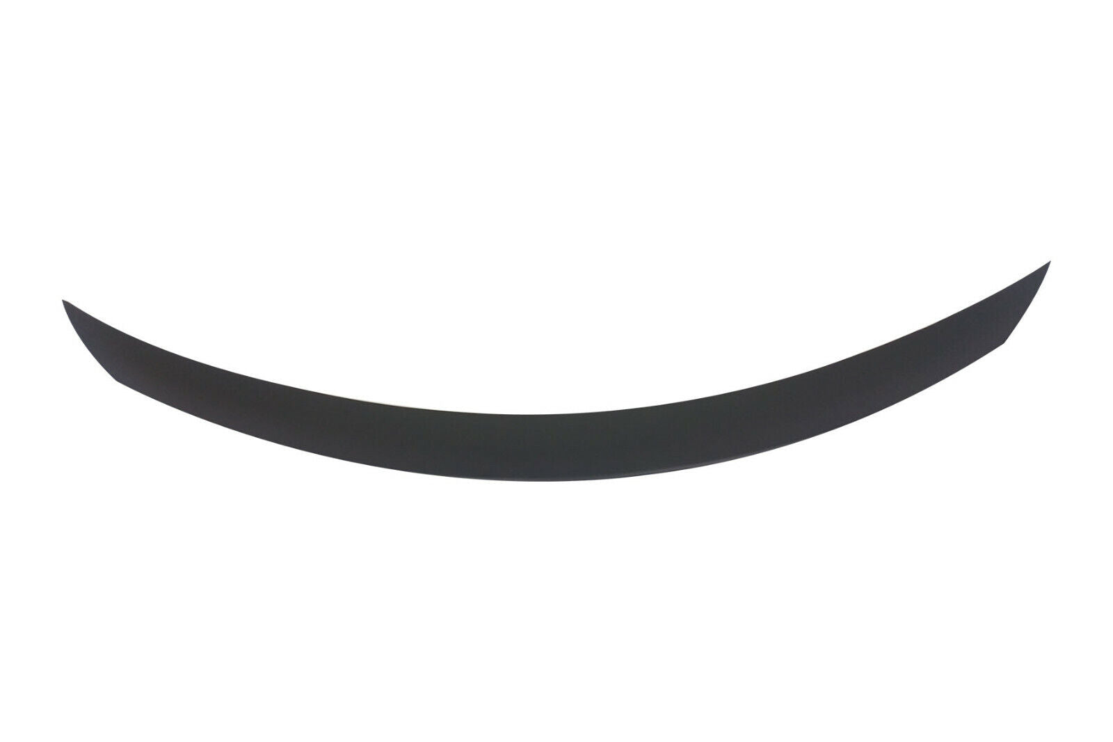 FOR MERCEDES C CLASS COUPE C205 A205 AMG STYLE REAR BOOT SPOILER MATTE BLACK