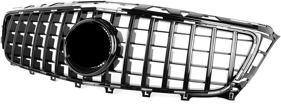 FOR MERCEDES CLS CLASS W218 C218 PANAMERICANA GT FRONT GRILLE GLOSS BLACK 11-14
