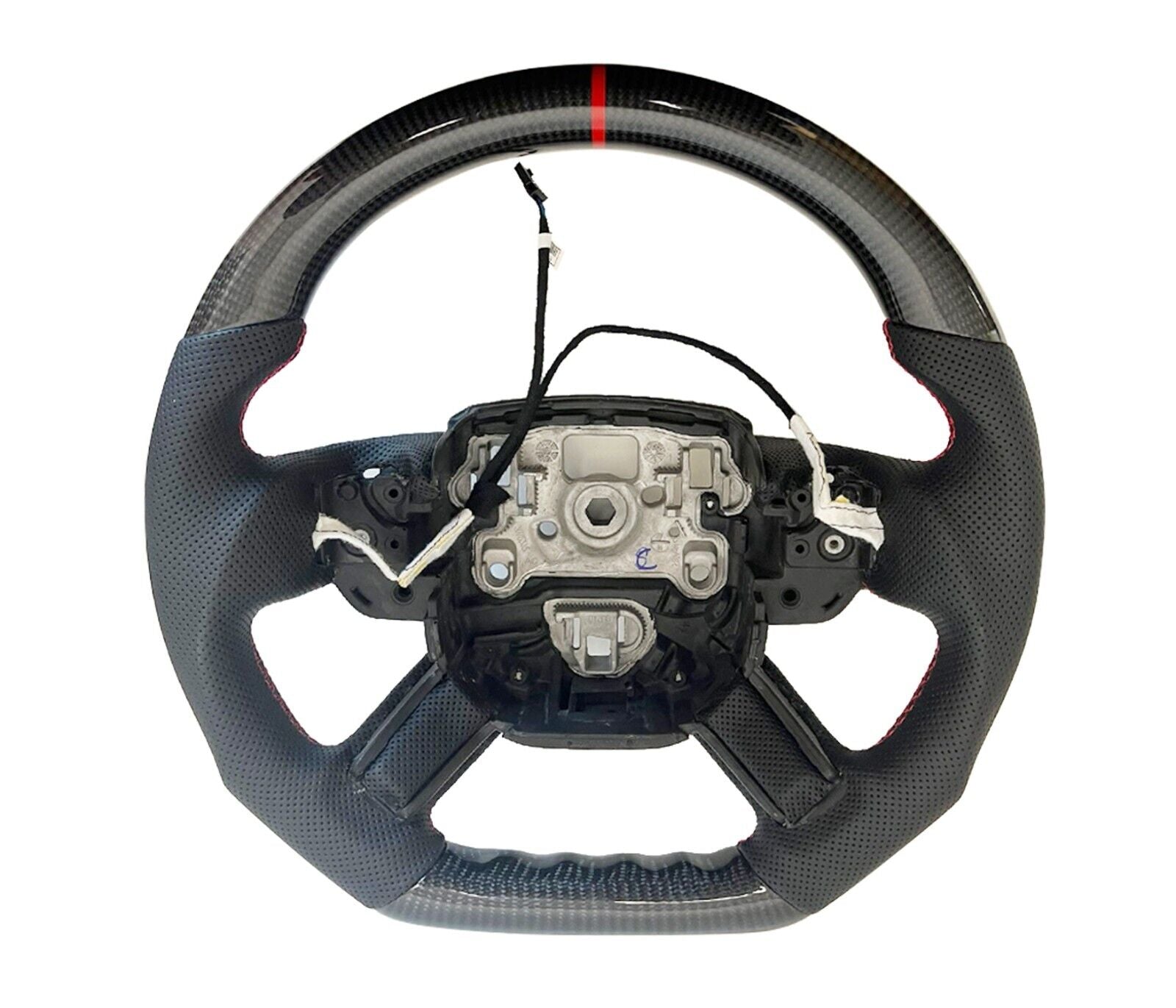 FIT RANGE ROVER VOGUE L405 2013-2022 CARBON FIBER STEERING WHEEL WITH HEATING