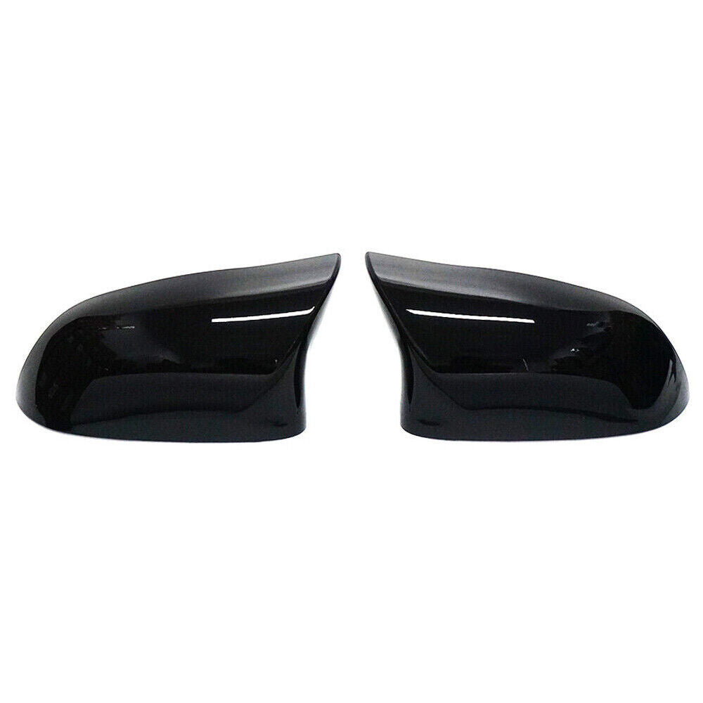 FOR BMW X3 F25 X5 F15 X6 F16 14-18 GLOSS BLACK WING MIRROR COVER CAPS M SPORT