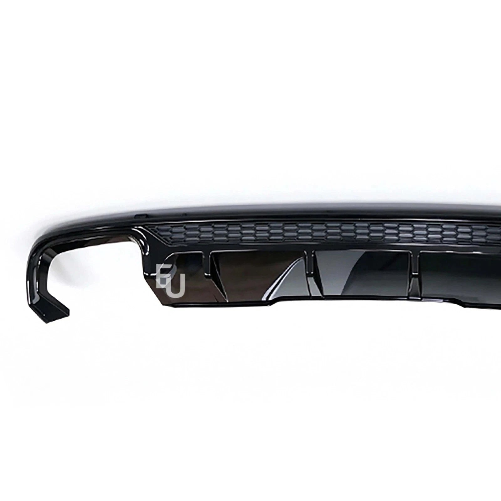 S4 STYLE REAR DIFFUSER W/TAILPIPE FOR AUDI A4 B9 SE STANDARD PRE-LCI 2015-2019